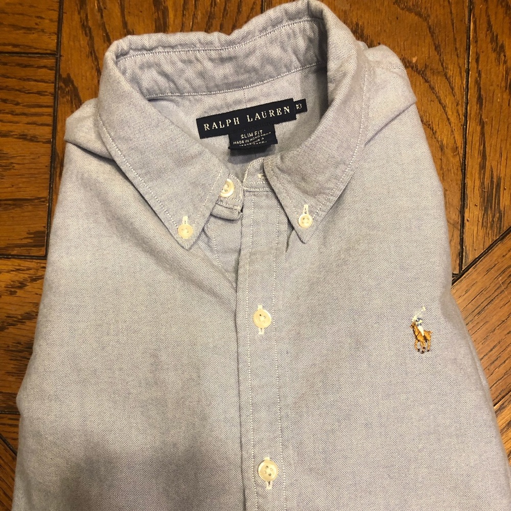 I’ll Ralph Lauren button down